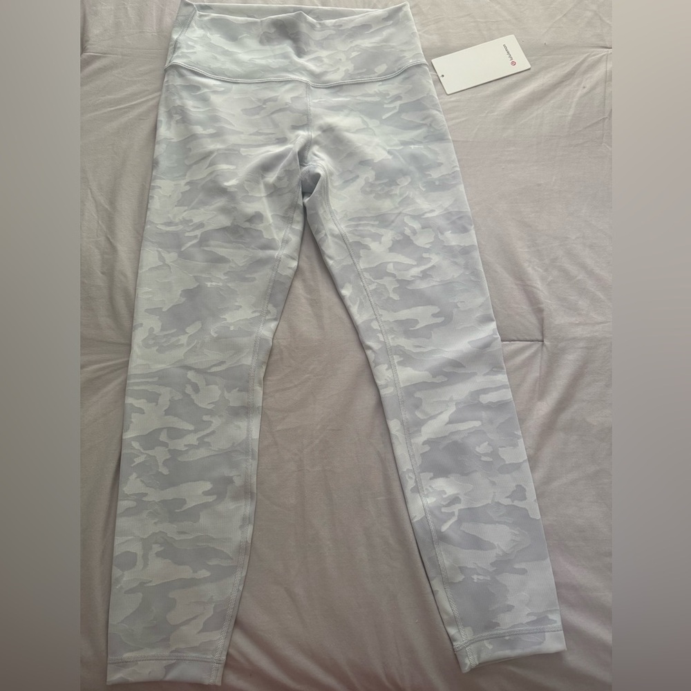 lululemon athletica Gray Camo Leggings